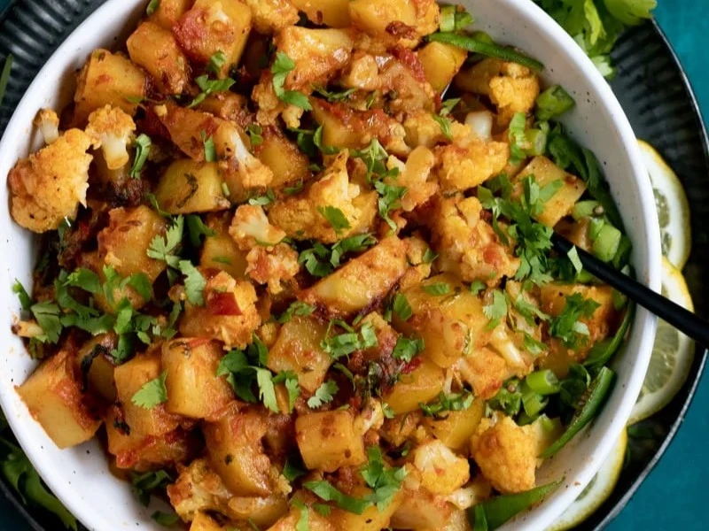 Aloo Gobi at Namak Mirchi in Calgary